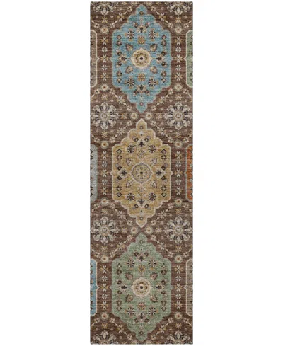 Dalyn Silk Road Washable Sr7 2'3"x7'6" Runner Area Rug In Multi