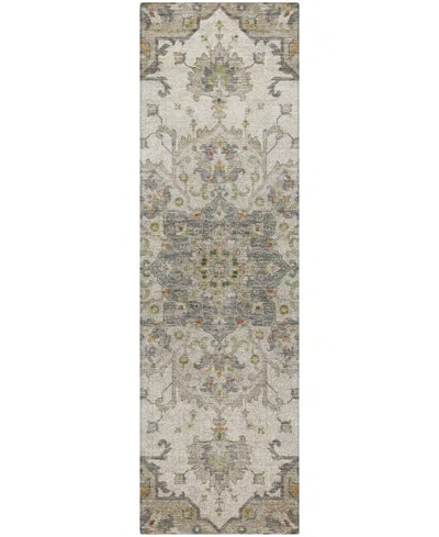Dalyn Silk Road Washable Sr6 2'3"x7'6" Runner Area Rug In Neutral