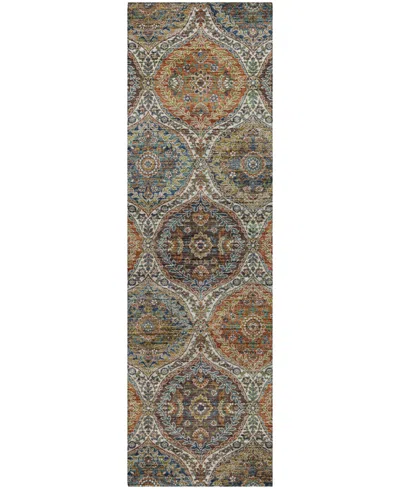 Dalyn Silk Road Washable Sr12 2'3"x7'6" Runner Area Rug In Multi