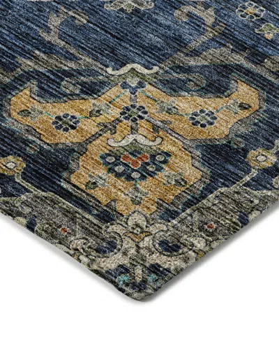 Dalyn Silk Road Washable Sr6 2'6"x3'10" Area Rug In Blue