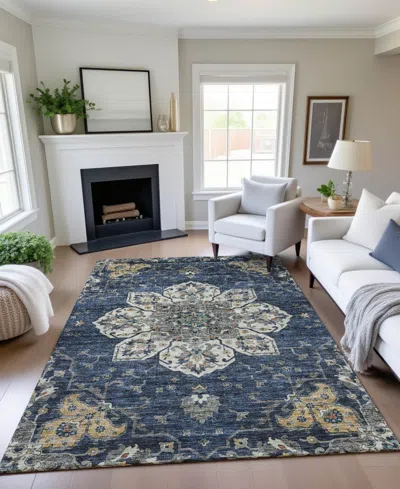 Dalyn Silk Road Washable Sr6 5'x7'6" Area Rug In Multi