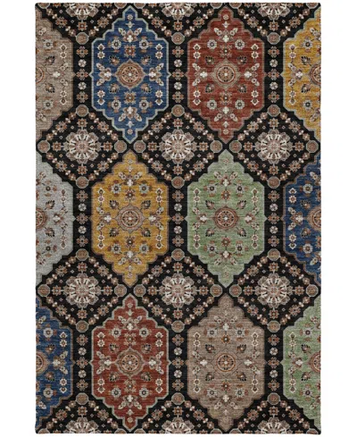 Dalyn Silk Road Washable Sr7 5'x7'6" Area Rug In Multi