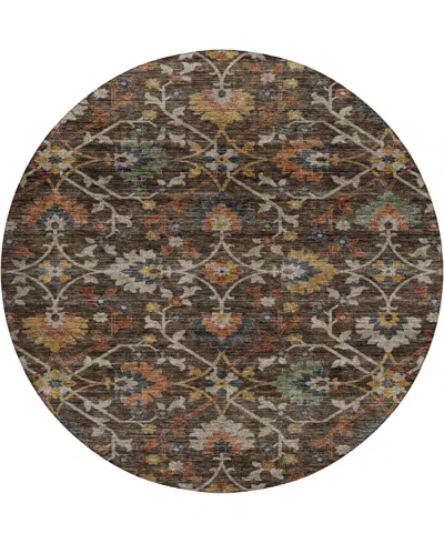 Dalyn Silk Road Washable Sr4 8'x8' Round Area Rug In Multi