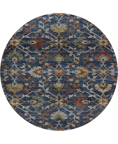 Dalyn Silk Road Washable Sr4 8'x8' Round Area Rug In Multi