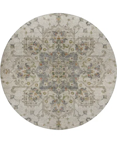 Dalyn Silk Road Washable Sr6 8'x8' Round Area Rug In Multi