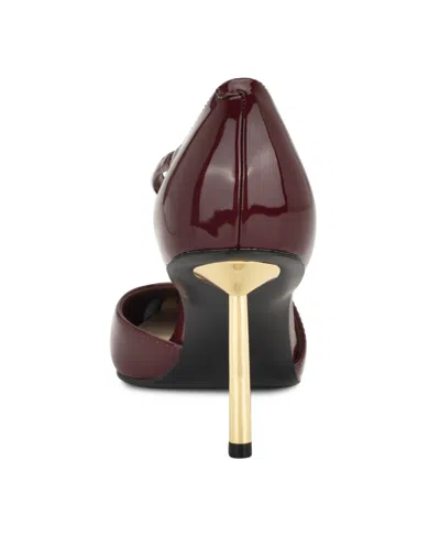 Nine West Women's Dolen D'orsay Slip-on Pumps In Red