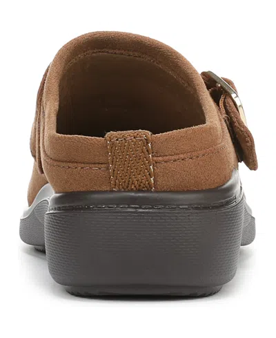 Lifestride Women's Balance Washable Round Toe Clogs In Brown