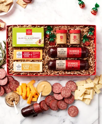 Hickory Farms Holiday Favorites Collection, 11 Pieces In Transparent