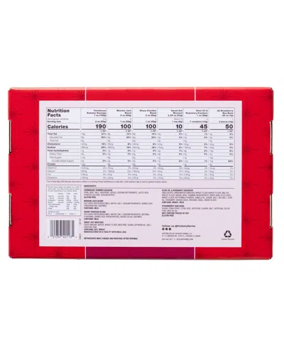 Hickory Farms Family Favorites Holiday Gift Box, 7 Pieces In Transparent