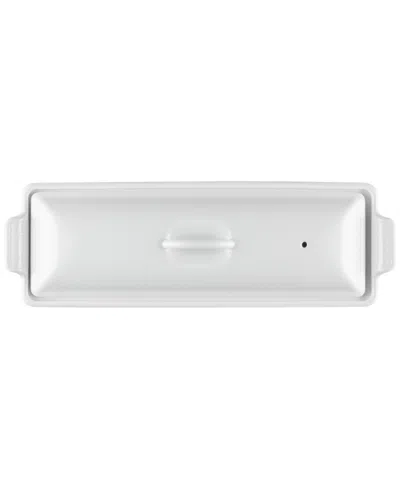 Le Creuset Enameled Cast Iron 2 Qt. Traditional Rectangular Terrine In White