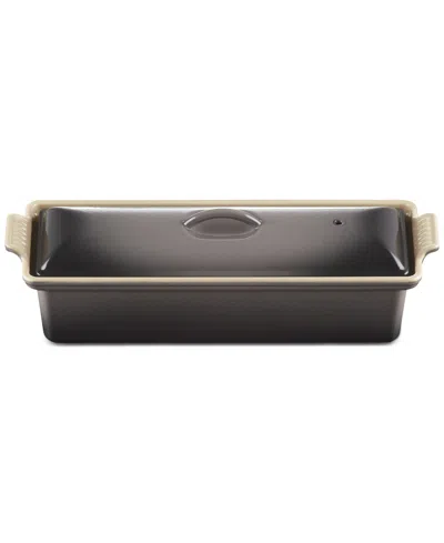 Le Creuset Enameled Cast Iron 2 Qt. Traditional Rectangular Terrine In Black