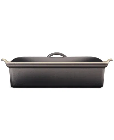 Le Creuset Enameled Cast Iron 2 Qt. Traditional Rectangular Terrine In Black