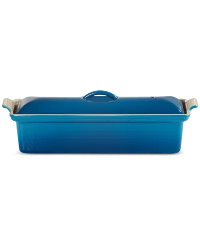 Le Creuset Enameled Cast Iron 2 Qt. Traditional Rectangular Terrine In Blue