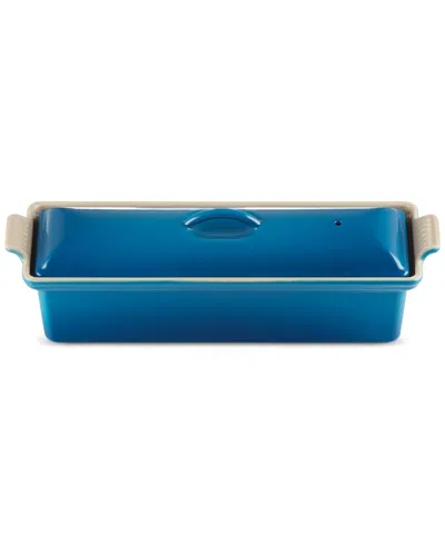 Le Creuset Enameled Cast Iron 2 Qt. Traditional Rectangular Terrine In Blue