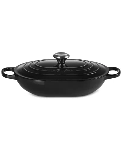 Le Creuset Enameled Cast Iron Signature 3.75-quart Oblong Dutch Oven With Lid In Multi