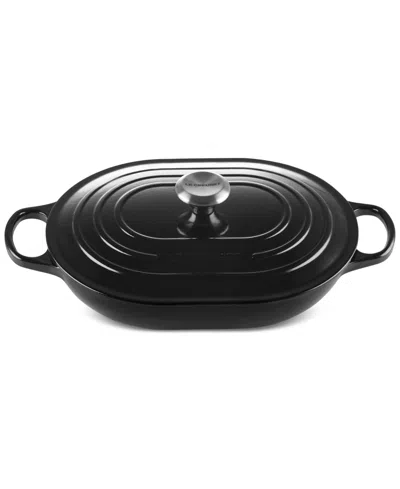 Le Creuset Enameled Cast Iron Signature 3.75-quart Oblong Dutch Oven With Lid In Multi