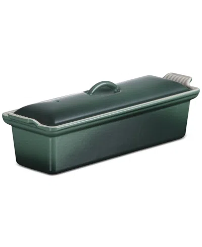Le Creuset Enameled Cast Iron 2 Qt. Traditional Rectangular Terrine In Green