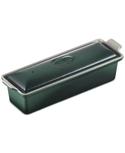 Le Creuset Enameled Cast Iron 2 Qt. Traditional Rectangular Terrine In Green