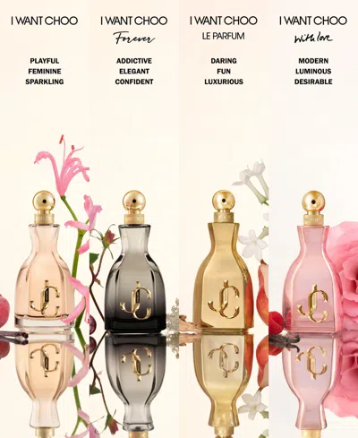 Jimmy Choo I Want Choo With Love Eau De Parfum 100ml In Transparent