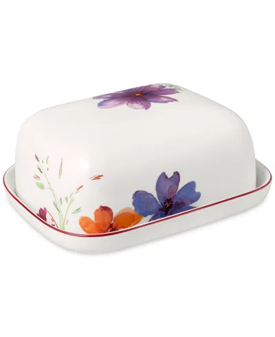 Villeroy & Boch Mariefleur Basic Covered Butterdish In Multi