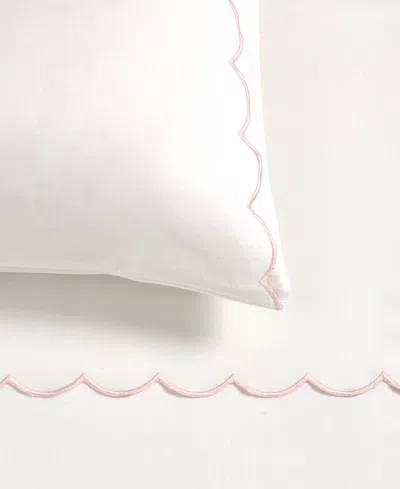 Peri Home Scallop 300-thread Count Cotton 4-pc. Sheet Set, Queen In Multi