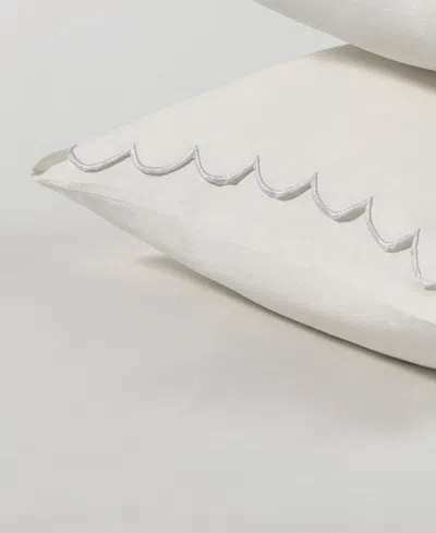 Peri Home Scallop 300-thread Count Cotton 4-pc. Sheet Set, Queen In Multi