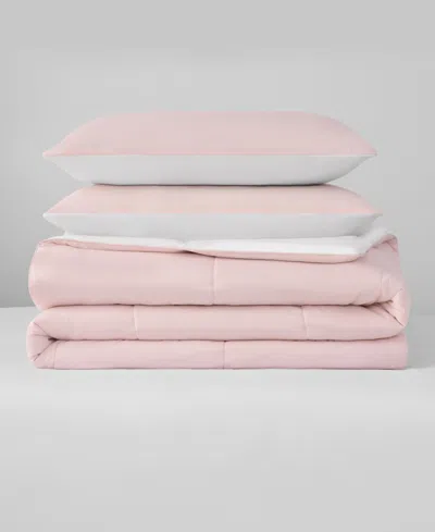 Juicy Couture Box Stitch Reversible 3-pc. Comforter Set, Full/queen In Multi