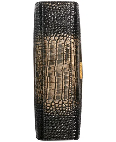 Donna Karan Women's Commack Metallic Croco Clutch In Multi