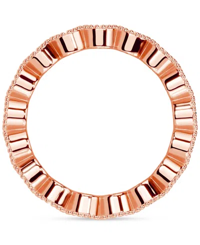 Macy's Diamond Milgrain Frame Eternity Band (2 Ct. T.w.) In Platinum Or 14k Gold In Gold