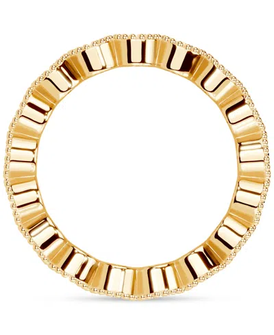 Macy's Diamond Milgrain Frame Eternity Band (2 Ct. T.w.) In Platinum Or 14k Gold In Gold