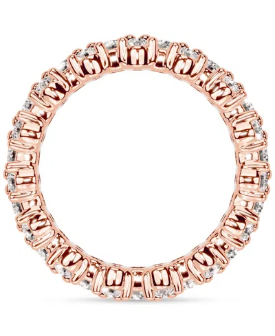 Macy's Diamond Cluster Eternity Band (1 Ct. T.w.) In Platinum Or 14k Gold In Gold