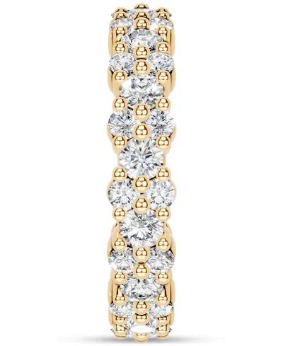 Macy's Diamond Cluster Eternity Band (1 Ct. T.w.) In Platinum Or 14k Gold In Gold
