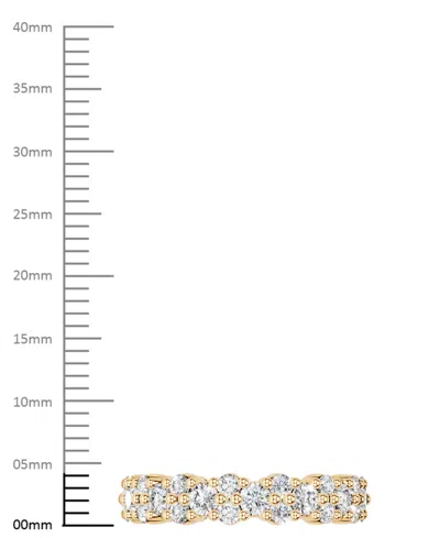 Macy's Diamond Cluster Eternity Band (1 Ct. T.w.) In Platinum Or 14k Gold In Gold