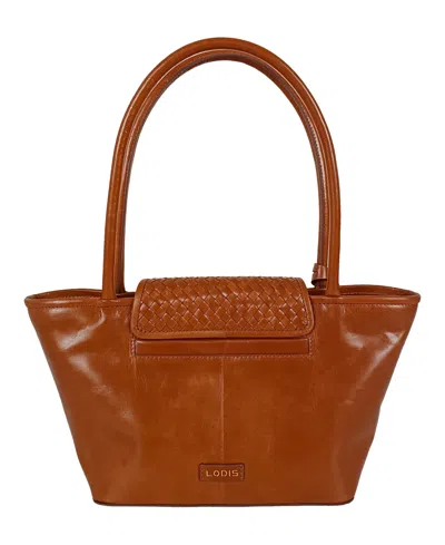 Lodis Vega Medium Satchel Bag In Brown