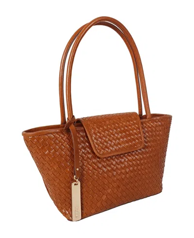 Lodis Vega Medium Satchel Bag In Brown