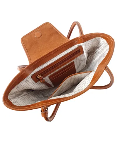 Lodis Vega Medium Satchel Bag In Brown