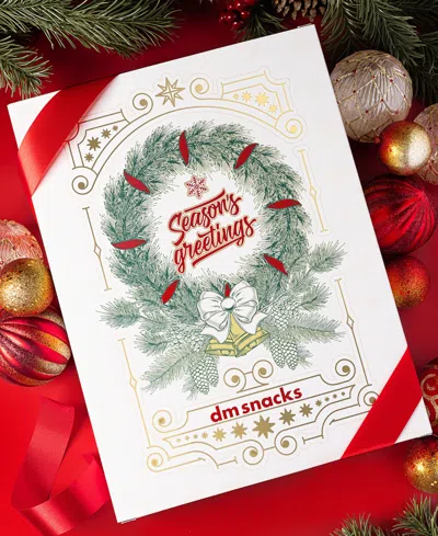 Dm Snacks 24 Days Of Nuts Snacks Holiday Advent Calendar, 24 Piece In Transparent