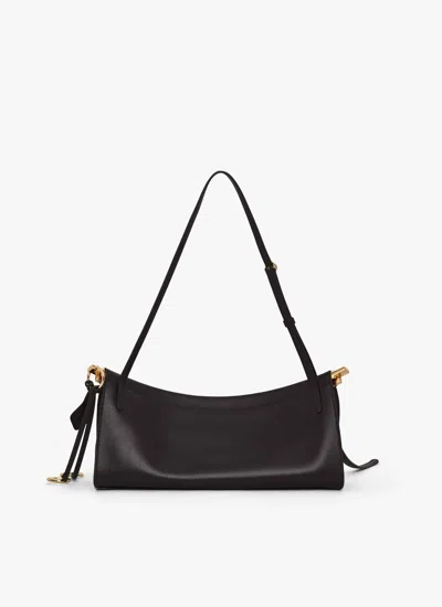 Alaïa Alaia Goatleather Shoulder Bag In Black