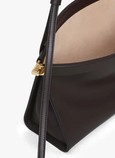 Alaïa Alaia Goatleather Shoulder Bag In Black