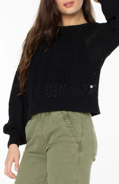 Roxy Daybreak Sweater In Black