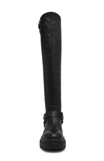 Steve Madden Eliza Over The Knee Platform Boot In Black