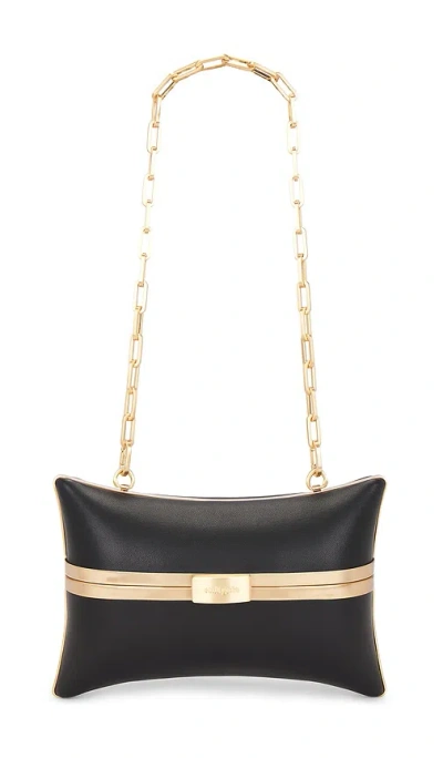 Cult Gaia Olea Clutch In Black