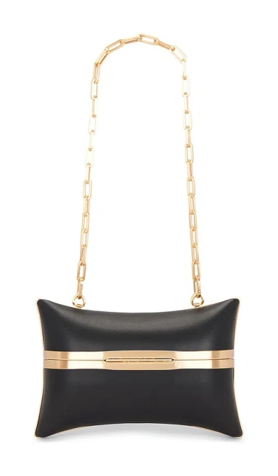 Cult Gaia Olea Clutch In Black