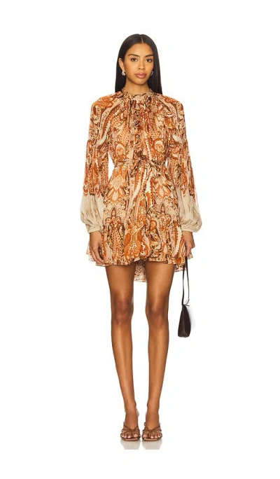 Hemant & Nandita Short Dress In Multi