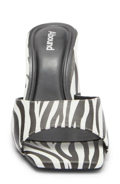 Abound Murphy Triangle Heel Mule Sandal In Multi