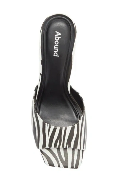 Abound Murphy Triangle Heel Mule Sandal In Multi