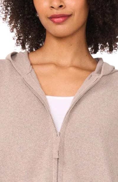 Halogen ® Rib Knit Hoodie In Gray