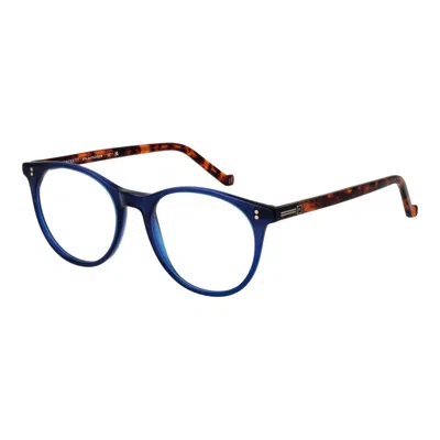 Hackett Blue Men Optical Frames In Blue