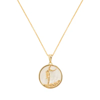 Freya Rose Zodiac Necklace In Gold