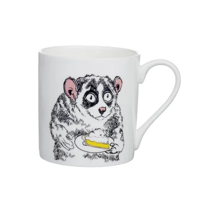 Jimbobart L  Alphabet Of Snacking Animals Mug In Multi